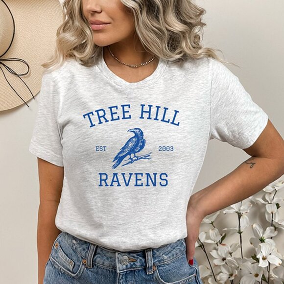 Tree Hill Ravens Shirt for OTH Fans Lucas and Nathan Scott Tee New Arrival - Picture 4 of 12